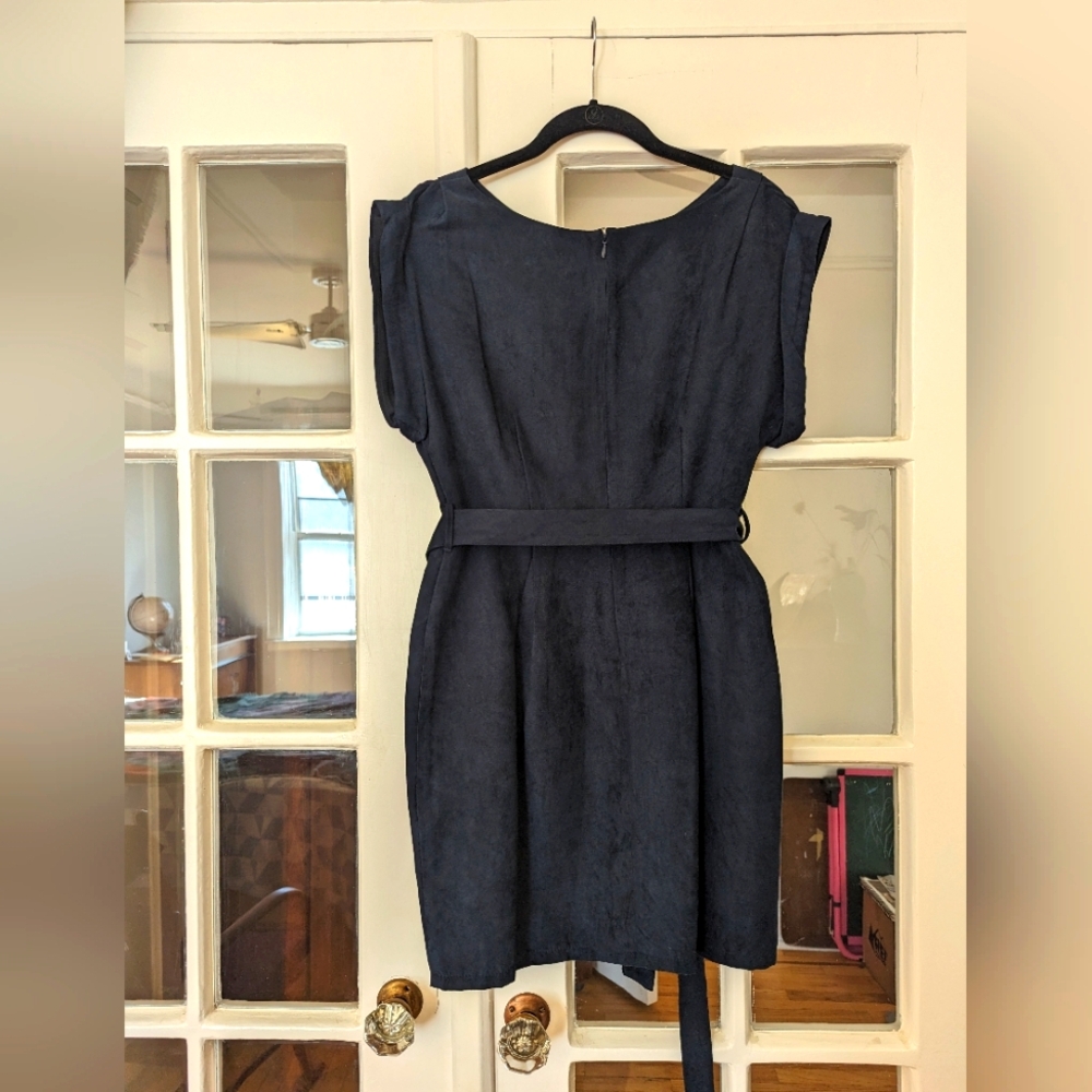 Carolina Williamson navy dress Women's L